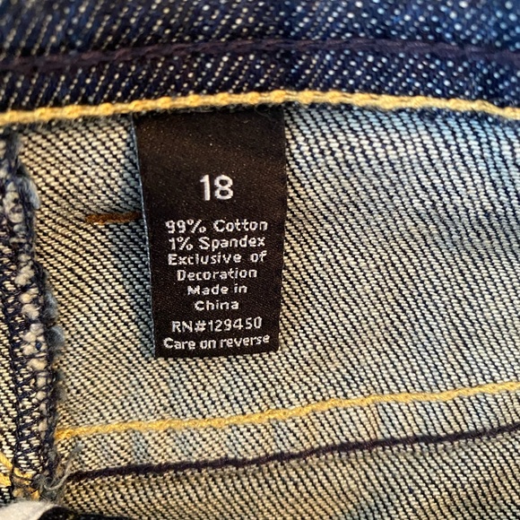 Apt.9 Denim Mini skirt - Picture 4 of 10